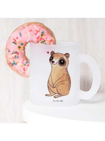 Mr. & Mrs. Panda Häferl Plumplori Glücklich ohne Spruch in Transparent