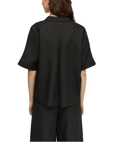 comma Bluse in schwarz
