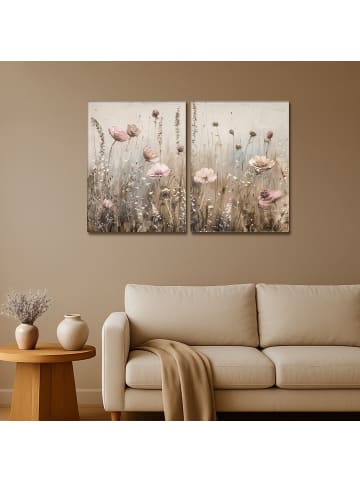 OnlyWow Leinwandbild 2er Set