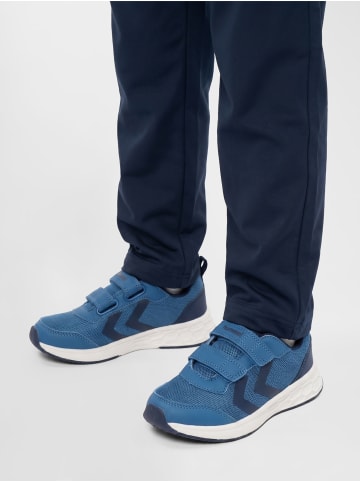 Hummel Klettverschluss Schuhe Turbo Run Lebensstil Kinder in DUTCH BLUE