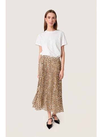 Soaked in Luxury Rock SLAnaya Gerade Passform in Leopard Print