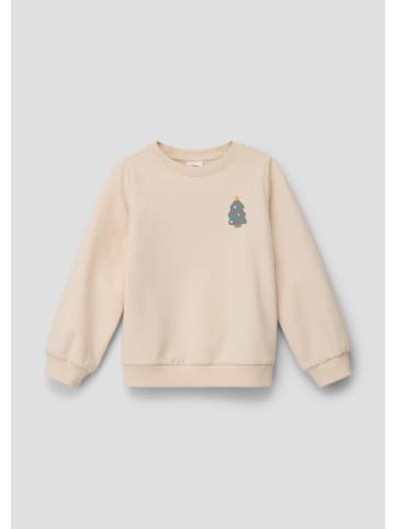 s.Oliver Sweatshirt langarm in Beige