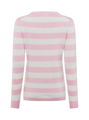 brookshire Strickpullover in weiß rosa - 0003