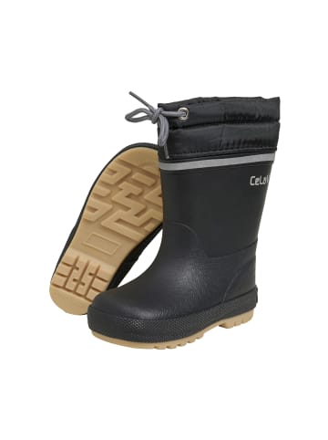 CeLaVi Winterboots CEThermal wellies w.lining solid in Schwarz
