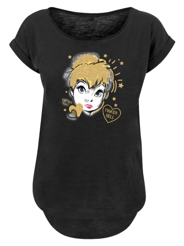 F4NT4STIC Long Cut T-Shirt Disney Peter Pan Golden Tink in schwarz