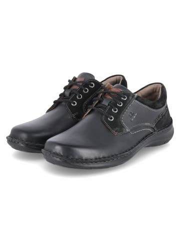 Josef Seibel orthopädischer Schnürhalbschuh in schwarz