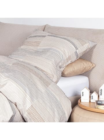 Janine Bettwäsche Davos 65182 naturell in naturell