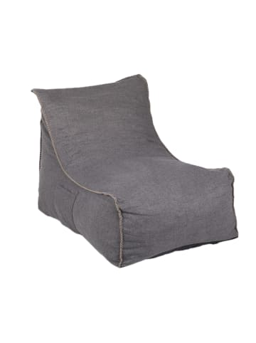 relaxdays Sitzsack in Grau