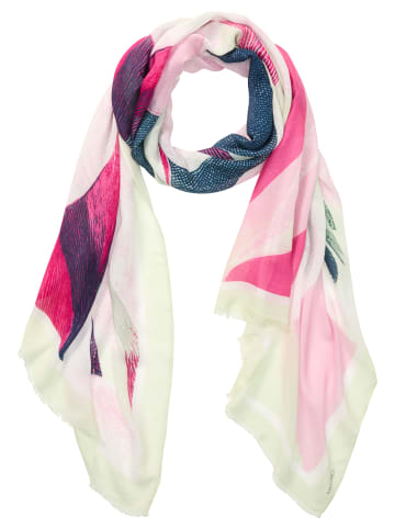 Olsen Schal in rosa mehrfarbig - 0001