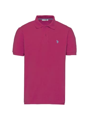 U.S. Polo Assn. Basic Poloshirt in BERRY