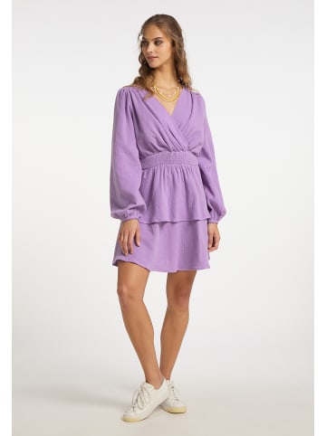 IZIA Damen Mini Kleid in Flieder