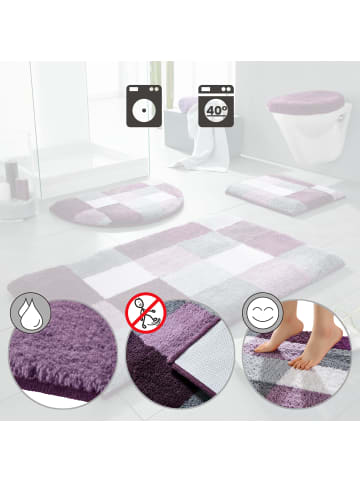 Erwin Müller WC-Umrandung Kreta in aubergine