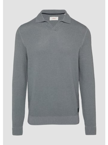 s.Oliver Strickpullover in 9500_schiefergrau