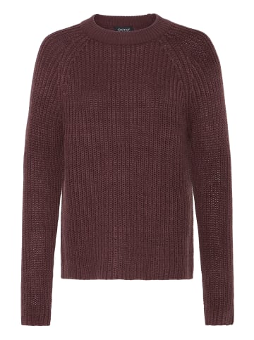 Oxmo Strickpullover OXKanna in Braun