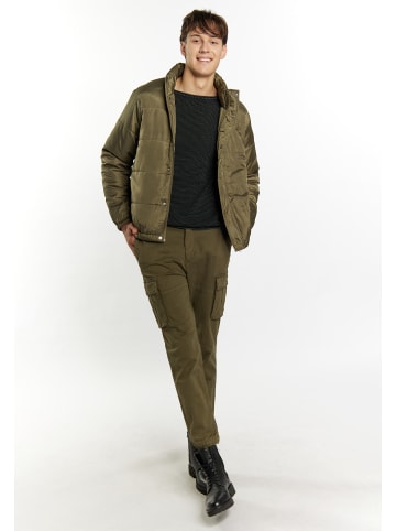 MO Herren Leichte Steppjacke in Militäroliv
