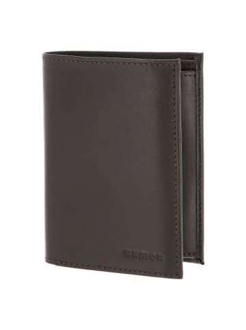 oxmox Leather Geldbörse RFID Schutz Leder 13 cm braun-pure 2.0