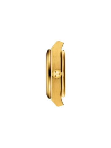 Tissot Edelstahl goldbeschichtet Damen Armbanduhr 25 mm