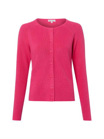 Marie Lund Strickjacke in fuchsia - 0004