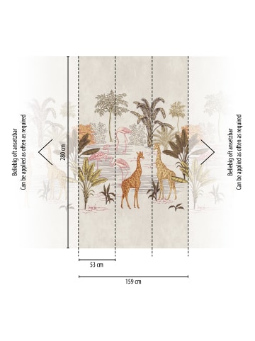 A.S. Création Tapete Savannah View in Naturtönen