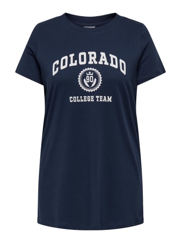 ONLY Carmakoma T-shirt in Naval Academy