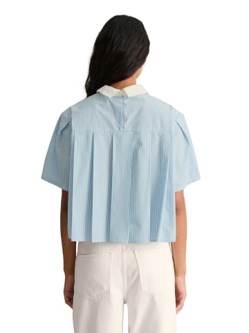 Marc O'Polo DENIM Streifenbluse relaxed in Light Blue
