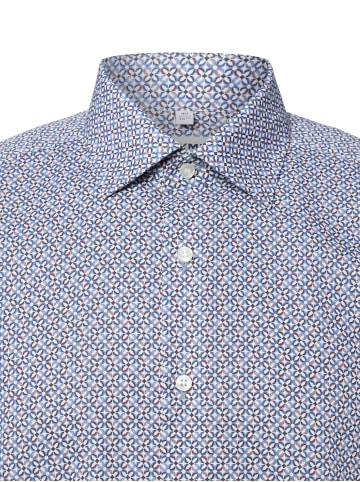 OLYMP Hemd in weiß blau