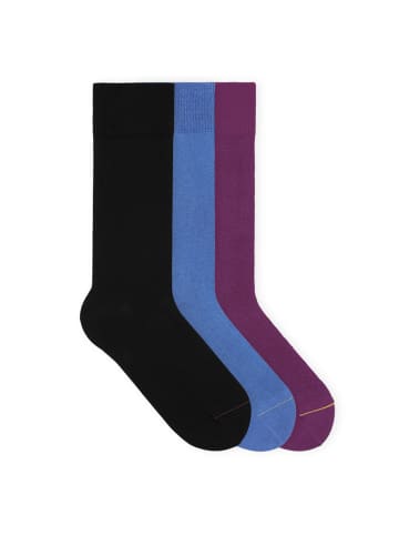 von Jungfeld Classic Socken-Set Signature Innenbund in Sunset