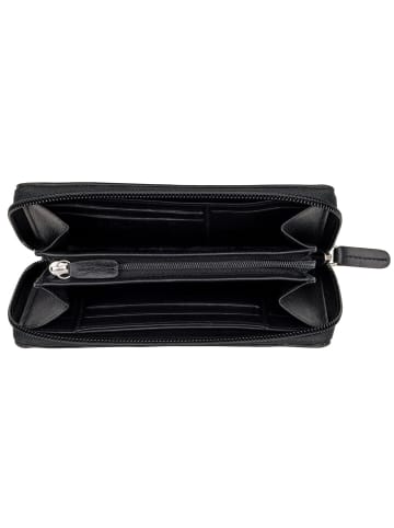 Golden Head Polo Geldbörse RFID Leder 15 cm in schwarz