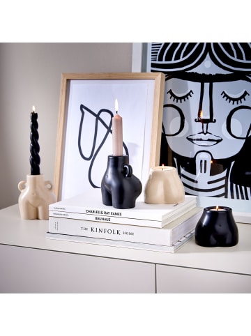 Butlers Stabkerzenhalter BOODY 6er-Set in Beige