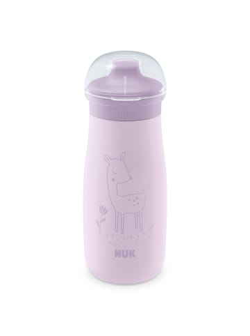 NUK Edelstahl-Trinkflasche Mini-Me Sip Cup - mit in lila,motiv