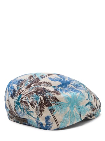 Göttmann Schiebermütze in blau beige - 0001