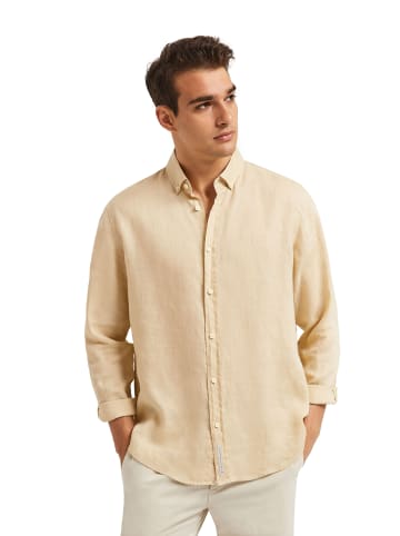 Polo Club Hemd in Beige