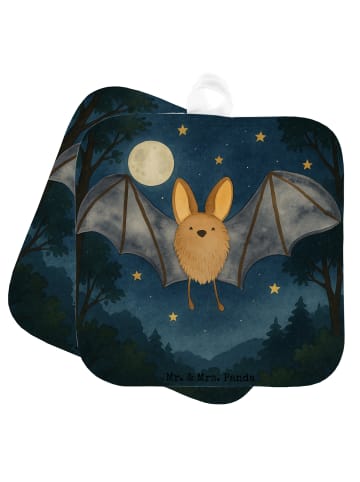 Mr. & Mrs. Panda Topfuntersetzer Fledermaus Flügel Design ohne S... in Weiß