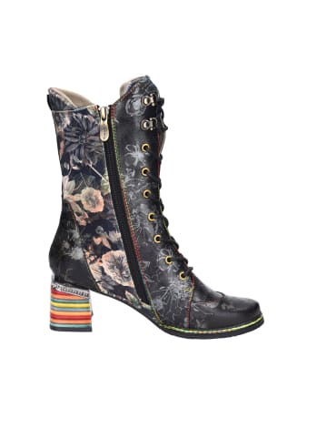 LAURA VITA Schnürstiefel in schwarz