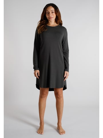 Tom Tailor Nachthemd Naila in grau-dunkel-uni
