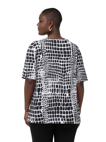 Ulla Popken Shirt in schwarz