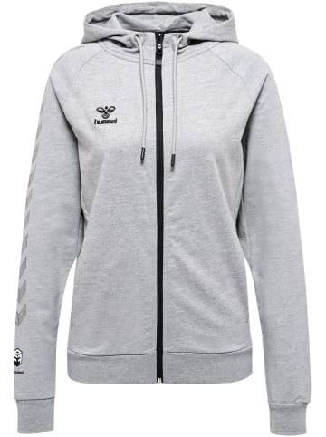 Hummel Reißverschluss Kapuzenpullover Hmlmove Damen in GREY MELANGE