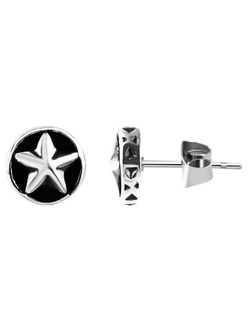 Adeliás Damen Ohrringe – Ohrstecker aus Edelstahl in silber