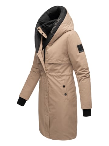 Navahoo Kurzmantel Snowelf in Taupe Grey