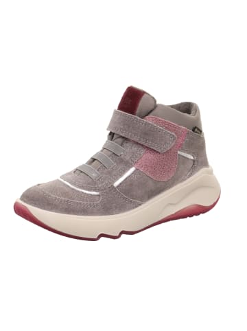 superfit Ankle Boot MELODY in Grau/Rot