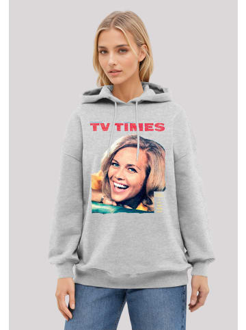 F4NT4STIC Hoodie TV Times Honor Blackman 1964 Cover in grau meliert