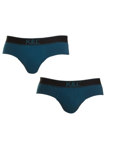 Kisses and Love 2er-Set: Slip in Green