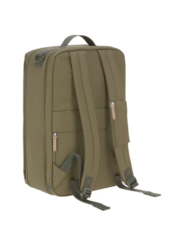 Lässig Green Label Tidy Talent - Wickelrucksack 15" 45 cm in olive