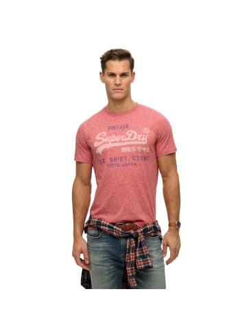 Superdry T-Shirt 1er Pack in Rot