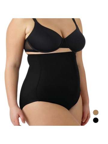 Naomi & Nicole Shapewear Hoher Slip Plus Size in Schwarz