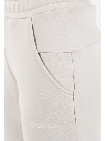 SMILODOX Damen Jogginghose Finy in Hellgrau