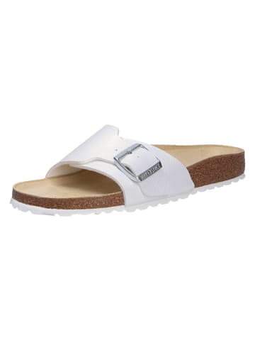 Birkenstock Tieffußbett Pantolette in weiß