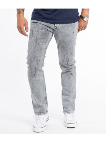 Rock Creek Jeans Straight Cut in Grau