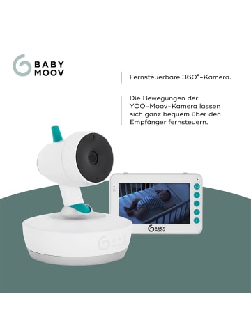 Babymoov Babyphone YOO-Moov 360° Kamera Fernsteuerung 4,3" Bildschirm