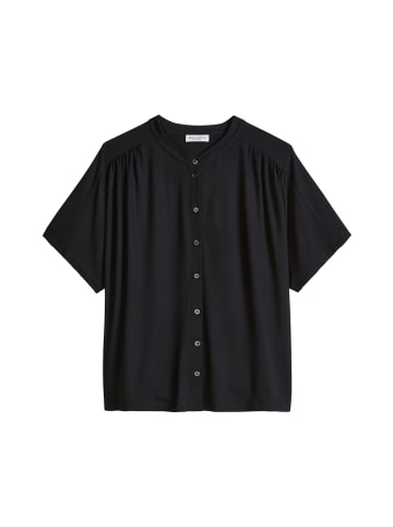 Marc O'Polo Jerseybluse regular in Schwarz